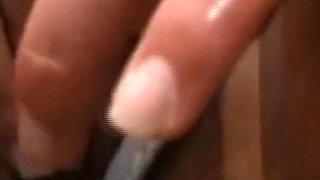 Beautiful Masked MILF Wife Fucked and Cumshot on Huge Tits by Big Vintage Cock