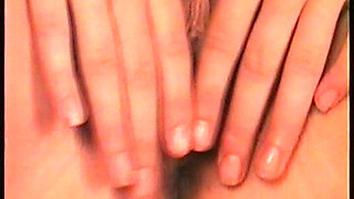 Blonde 20yo Teases You with Retro Solo Body Play and Hot Masturbation