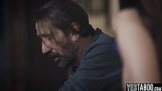 Spic stepdaughter seduces new stepdad