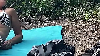 Crazy German Nymphomaniac Girl Marie Saint Talk to Risky Creampie Fuck at Beach