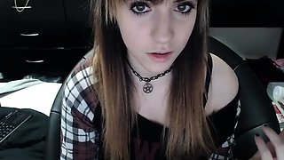 Stacked brunette goes solo toys and masturbation