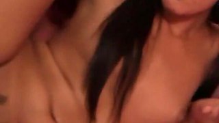 Stepdaughter does rimming and fucks stepdaddy