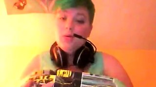 Busty BBW Amateur Babe on Webcam