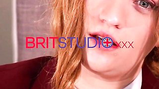 British schoolgirl (18+) sex with unattainable queen bee from Brit Studio