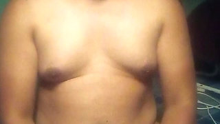 Stocky Bear Stroke his Sex doll
