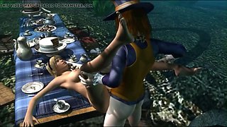 Alice in Wonderland XXX - 3D animation dubbed in English