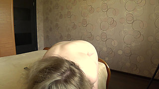 The Camera Watches, as a Mature Wife Records a Video for Her Cuckold. the BBW Shows How Her Lover Fucked Her. Behind the Scenes