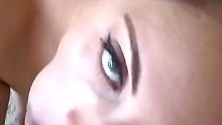 Nickey Huntsman Big Eyes Big Messy Blowjob