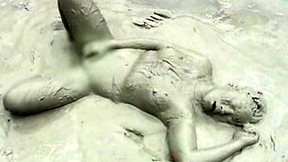 Busty amateur blonde banged in public outdoor