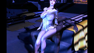 The Pixel Temptress: Big Boobs Awaken- 3D Animation Hentai