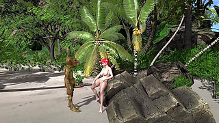 A Goblin with a Big Cock Fucked a Redhead Princess
