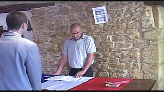 Horny French godmother gets gangbanged on the wedding day
