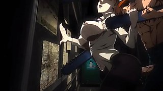Hentai chick enjoys anal sex at the gym