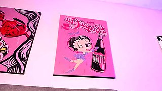 Horny big ass babe nice toys riding