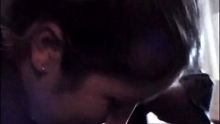 Blonde vs brunette hardcore threesome