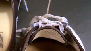 Linsey Dawn solo foot fetish