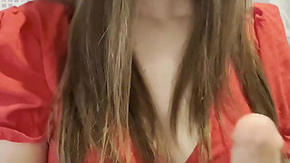 Solo in the Bathroom I Play with My Toy