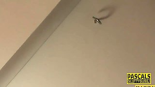 Bound mexican sub finger-tickled and screwed