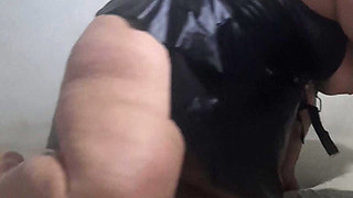 Mature BBW MILF Anal Solo with DP