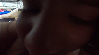 Lubricating My Tight Latina Pussy For This Big Dick Squeezed By Condom Let Me Suck It With My Cumslut Mouth - Jhodez1