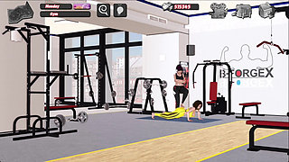 Max's Life Season 3 Cap 171 - Threesome and Double Blowjob in the Gym