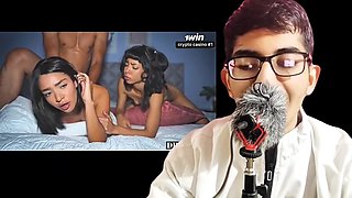 Latina Teens 18+ Love To Share Everything. Reaction Video