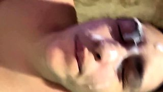 Deutsche Latina Amateur Cumshot POV Compilation