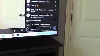 Amateur Big Boobs jerks Big Dick