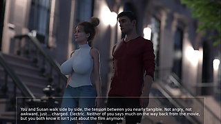 Almost Caught with My Friend's MILF Stepmom in Laundry Room - Shadows of Deceit - E09