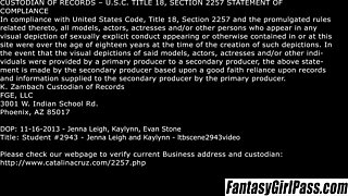 DESIRE CHICK PASS - Jenna Leigh Duo Rubdown With Stepmother - Evan Stone