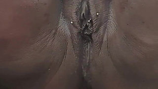 Plus Size Hooded Naked Ebony Gimp