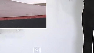 Mistress Dyanna Tramples While Slave Orgasms! a Picture in a Picture