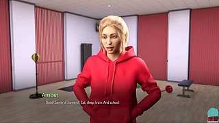 College bound, small butt, ass to mouth