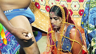 Desi Girl First Night with Her Stepfather