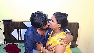Desi Indian Couple Rough Hardcore Sex - Anal, Blowjob & Cumshot - Nightmood