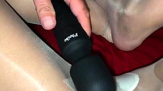 Close up pussy fingering ass toying