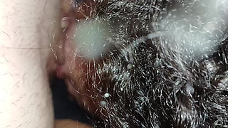 CREAMPIE DRIPPING DOWN THE BEAUTIFUL LIPS OF A GREEDY SLUT