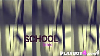 cougar posed after dark haired lady stripteased