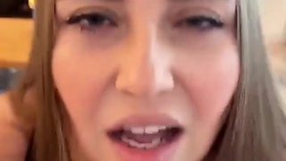Chunky mommy gets huge facial