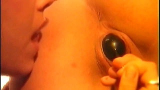 Mature Lesbians Share Intense Anal Toy Play