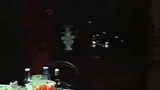 Small titted brunette teen fingering on the bed