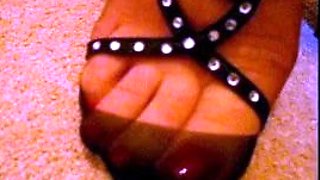 Mix of Foot Fetish clips from Amateur Trampling