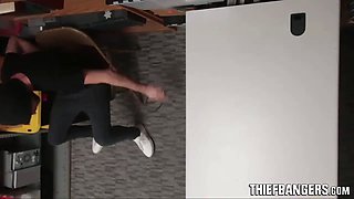 Young Male Thief Fucked By Hot Busty LP Officer Krissy Lynn