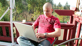 Fresh girl a slut with pussy hair gets fucked in the pussy