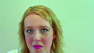 Chubby cock sucker gives multiple sloppy blowjobs with cum facials