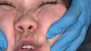 Akane Kamio Lets Her Face Be Manipulated Like Modeling Clay