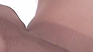 My first nylon footjob