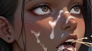 Ebony Queen's Mountain Beach Blowjob - Fantastic XXX!