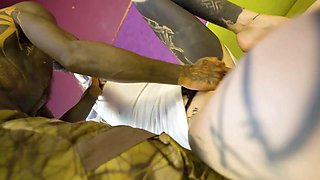 Pierced Pussy Takes Big Long Cock and Fuck Her Hard