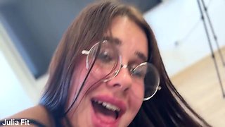 Hot Anal Fucking With Cock O Ring On Big Dick